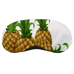 Pineapples Tropical Fruits Foods Sleeping Masks by Nexatart