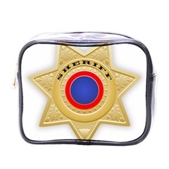 Sheriff S Star Sheriff Star Chief Mini Toiletries Bags by Nexatart