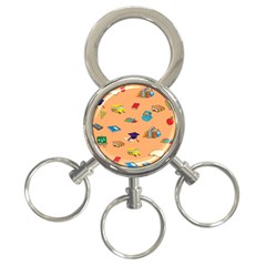 School Rocks! 3-ring Key Chains by athenastemple