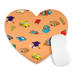 School Rocks! Heart Mousepads by athenastemple