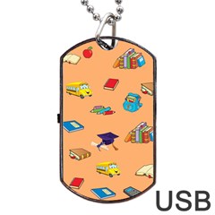 School Rocks! Dog Tag Usb Flash (one Side) by athenastemple