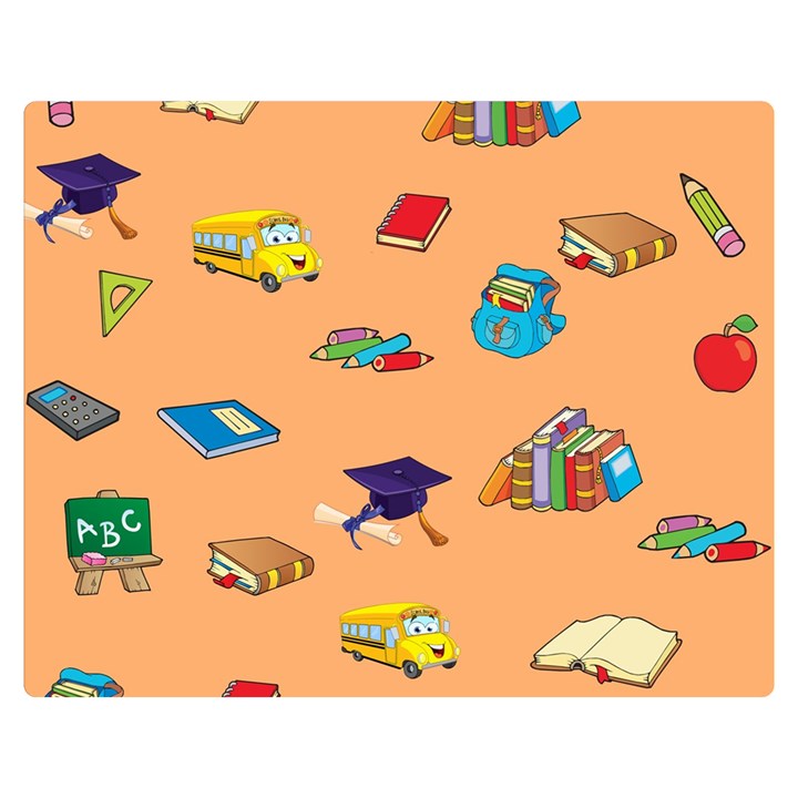 School Rocks! Double Sided Flano Blanket (Medium) 