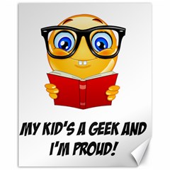 Geek Kid Canvas 11  X 14   by athenastemple