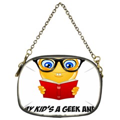 Geek Kid Chain Purses (one Side)  by athenastemple