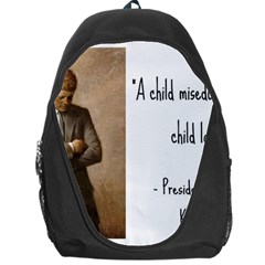 A Child Is Miseducated    Backpack Bag by athenastemple