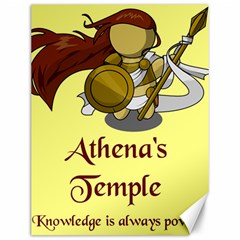 Athena s Temple Canvas 12  X 16   by athenastemple