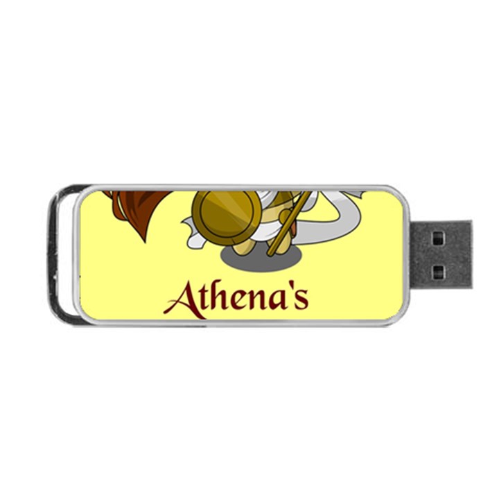 Athena s Temple Portable USB Flash (One Side)