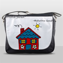 No School Greater    Messenger Bags by athenastemple