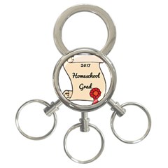 2017 Homeschool Grad! 3-ring Key Chains by athenastemple