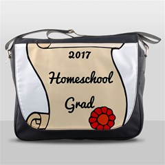 2017 Homeschool Grad! Messenger Bags by athenastemple