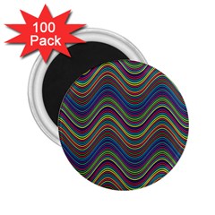 Decorative Ornamental Abstract 2 25  Magnets (100 Pack)  by Nexatart