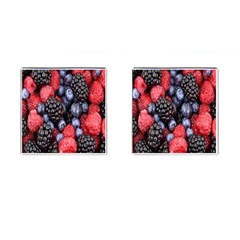 Forest Fruit Cufflinks (square) by Nexatart