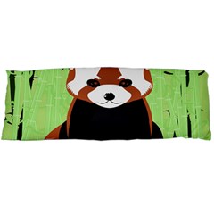 Red Panda Bamboo Firefox Animal Body Pillow Case (dakimakura) by Nexatart