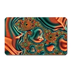 Painted Fractal Magnet (rectangular) by Fractalworld