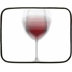 Wine Glass Steve Socha Fleece Blanket (mini) by WineGlassOverlay