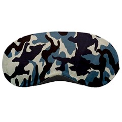 Blue Water Camouflage Sleeping Masks by Nexatart