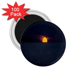 Sunset Ocean Azores Portugal Sol 2 25  Magnets (100 Pack)  by Nexatart