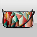 Abstracts Colour Shoulder Clutch Bags Front