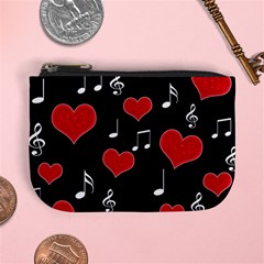 Love Song Mini Coin Purses by Valentinaart