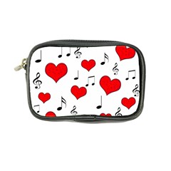 Love Song Pattern Coin Purse by Valentinaart