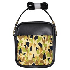 Army Camouflage Pattern Girls Sling Bags by Nexatart