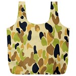 Army Camouflage Pattern Full Print Recycle Bags (L)  Front