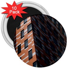 Building Architecture Skyscraper 3  Magnets (10 Pack)  by Nexatart