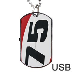 Car Auto Speed Vehicle Automobile Dog Tag Usb Flash (two Sides) by Nexatart