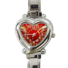 Christmas Greeting Card Star Heart Italian Charm Watch by Nexatart