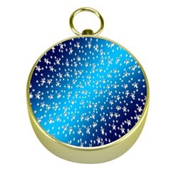 Christmas Star Light Advent Gold Compasses by Nexatart