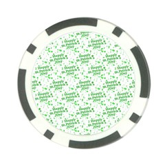 Saint Patrick Motif Pattern Poker Chip Card Guard (10 Pack) by dflcprints