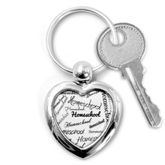 Homeschool Key Chains (heart)  by athenastemple