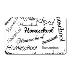 Homeschool Magnet (rectangular) by athenastemple