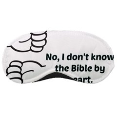 Bible No Sleeping Masks by athenastemple