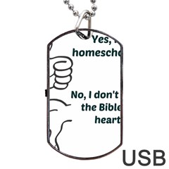 Bible No Dog Tag Usb Flash (two Sides) by athenastemple