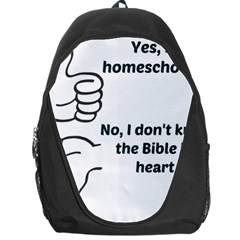 Bible No Backpack Bag by athenastemple