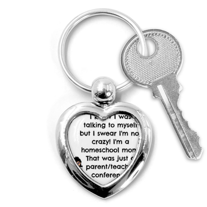 Parentteacher Key Chains (Heart) 