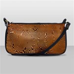 Circuit Board Pattern Shoulder Clutch Bags Front