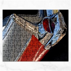 Classic Car Design Vintage Restored Rectangular Jigsaw Puzzl by Nexatart