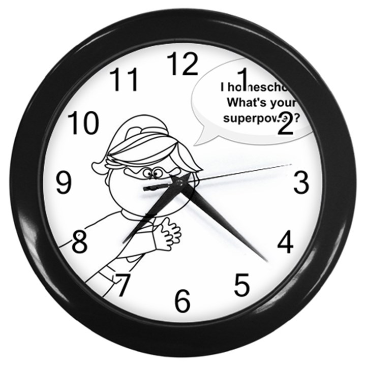 Super Wall Clocks (Black)