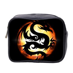 Dragon Fire Monster Creature Mini Toiletries Bag 2-side by Nexatart