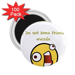 Weirdo 2 25  Magnets (100 Pack)  by athenastemple