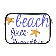 The Beach Fixes Everything Apple Macbook Pro 17  Zipper Case by OneStopGiftShop