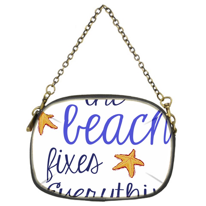 The Beach Fixes Everything Chain Purses (One Side) 