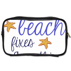 The Beach Fixes Everything Toiletries Bags by OneStopGiftShop