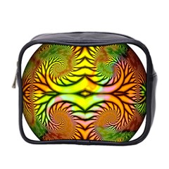 Fractals Ball About Abstract Mini Toiletries Bag 2-side by Nexatart