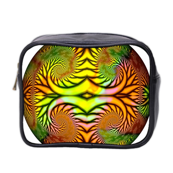 Fractals Ball About Abstract Mini Toiletries Bag 2-Side