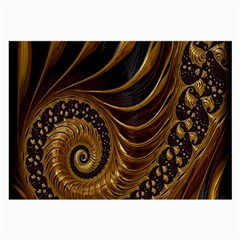 Fractal Spiral Endless Mathematics Large Glasses Cloth by Nexatart