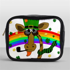 Irish Giraffe Mini Toiletries Bags by Valentinaart