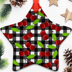 Cherry Kingdom  Ornament (star) by Valentinaart